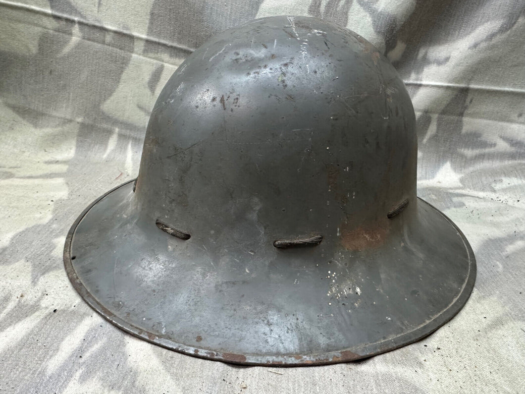 Original WW2 British Home Front Civillian Zuckerman Helmet - 1941 Dated