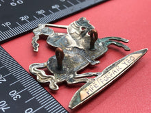 Load image into Gallery viewer, Original WW2 British Army Fife and Forfar Yeomanry Cap Badge
