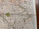 Original WW2 British Army GSGS Map of Scotland - The Cheviot Hills - The Militaria Shop