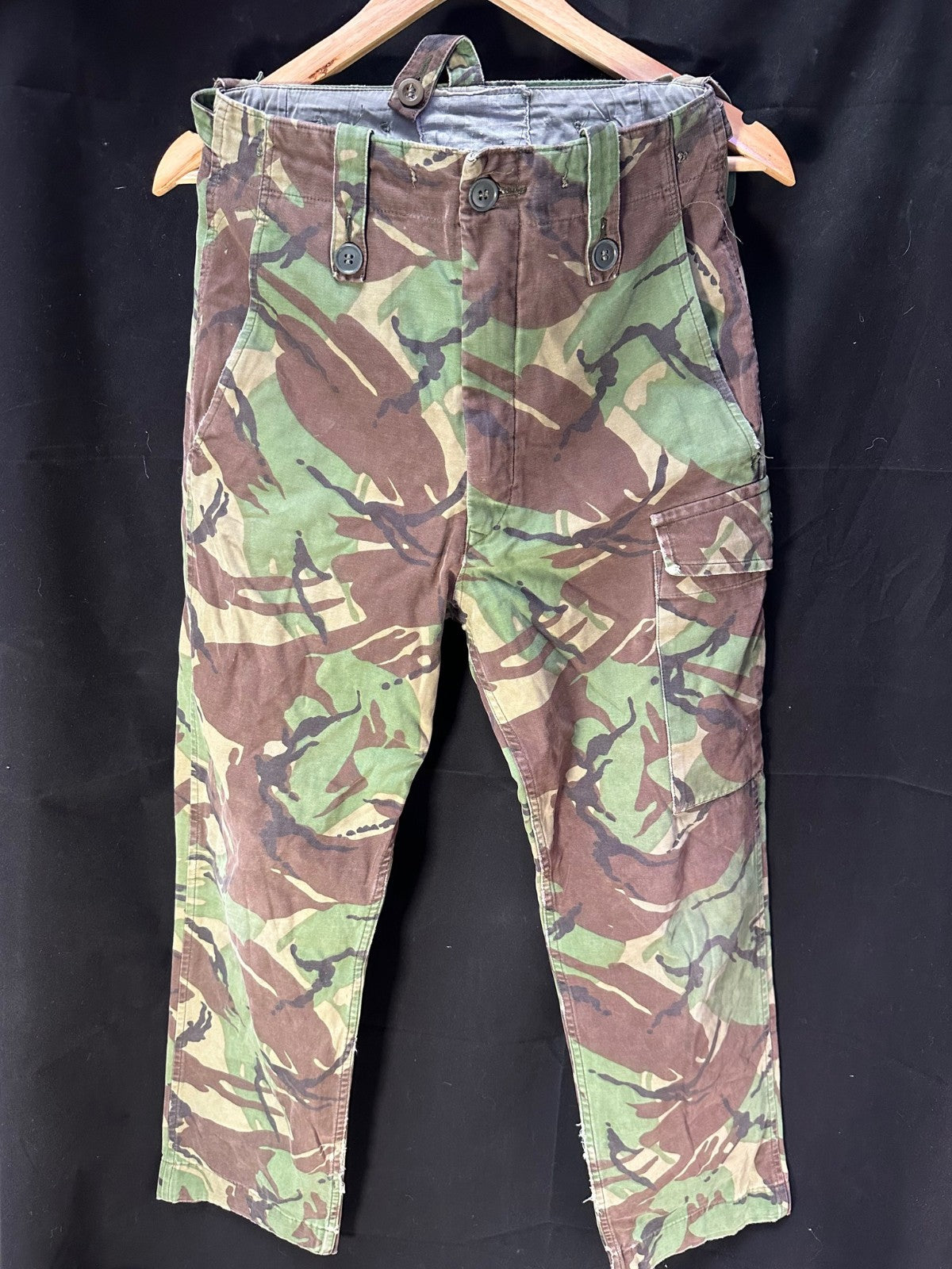 Original British Army DPM 68 Pattern Combat Trousers - Size 1 - 26" Waist - The Militaria Shop