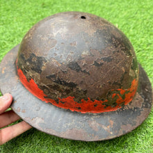 Load image into Gallery viewer, Rare Early WW2 Rolled Edged British Army Helmet - Possibly NFS?
