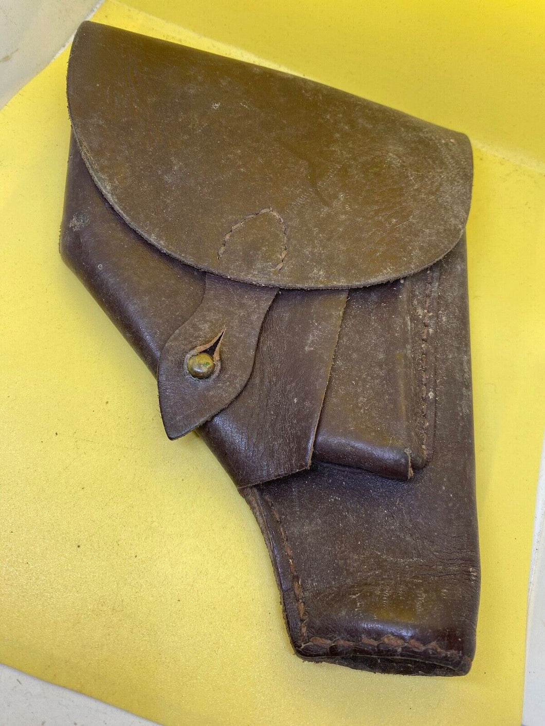 Original Soviet Era Brown Leather Makarov Pistol Holster