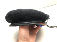 Charger l&#39;image dans la galerie, Genuine British Army Dark Blue/Black Regimental Beret Hat - Size 58cm
