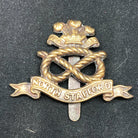 Original WW2 British Army Cap Badge - North Staffordshire Regiment - The Militaria Shop