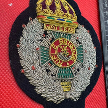 Load image into Gallery viewer, British Army Bullion Embroidered Blazer Badge - Rifle Brigade
