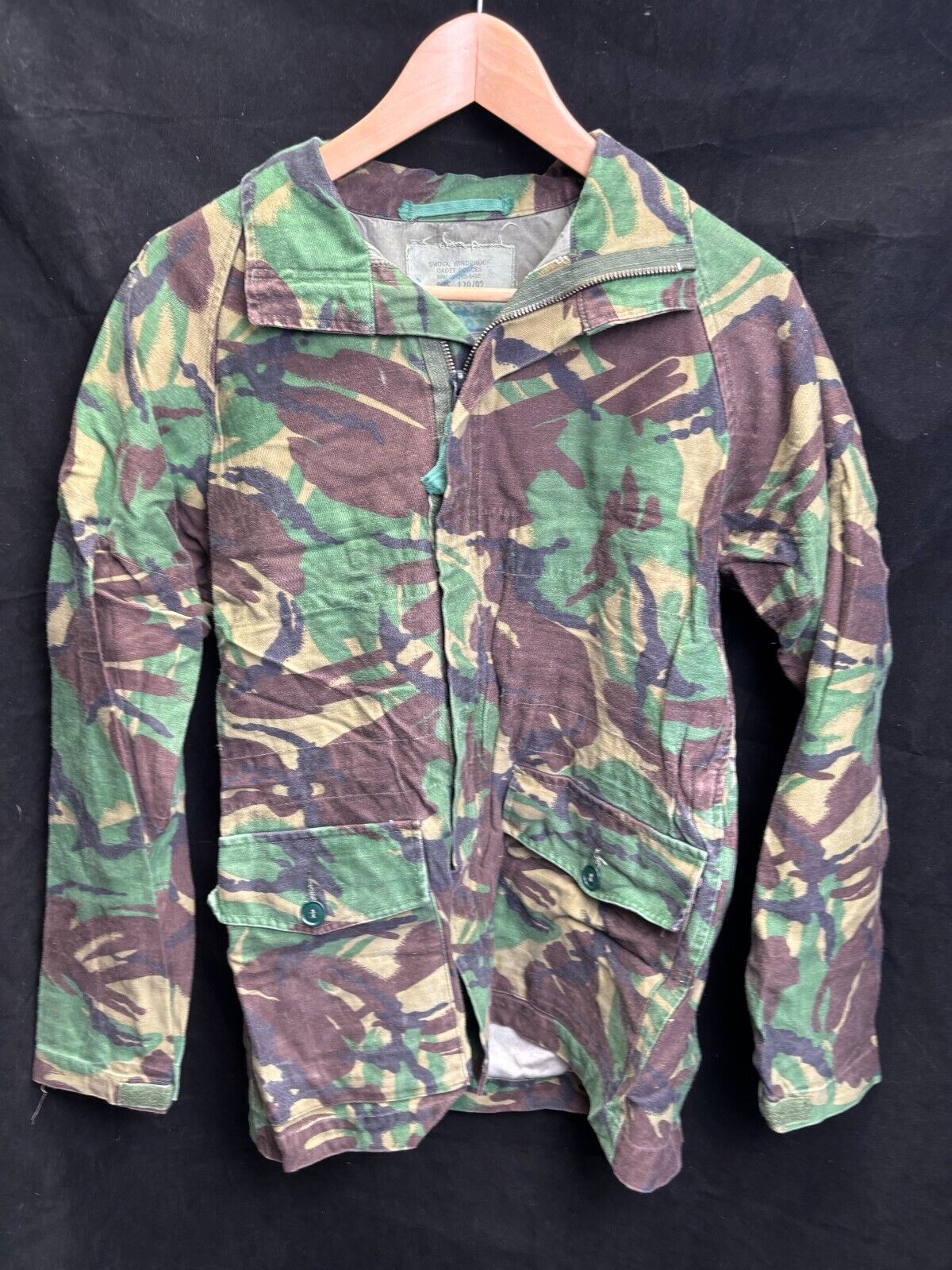 Surplus British Army DPM Pattern Camouflaged Smock Windproof Cadet-170/92 - The Militaria Shop