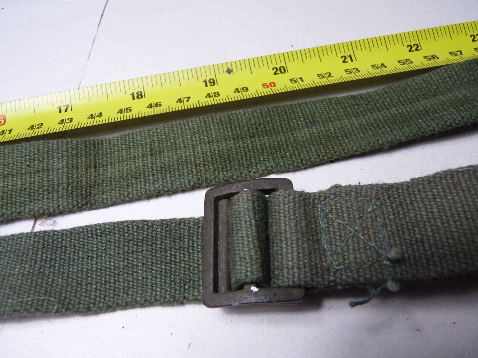 Original WW2 British Army 44 Pattern Shoulder / Extended Equipment Strap - 1945 - The Militaria Shop