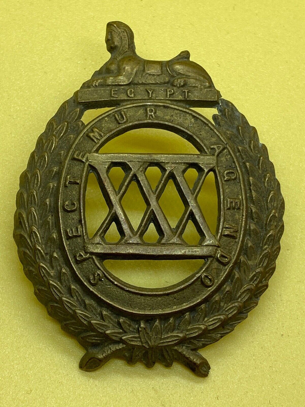 Original British Army - 30th Cambridgeshire Regiment Badge