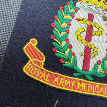 Load image into Gallery viewer, British Army Embroidered Blazer Badge Royal Army Medical Corps RAMC
