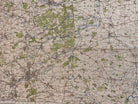 Original WW2 British Army GSGS OS Map of England - The Dukeries - The Militaria Shop