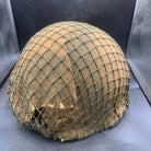 Genuine Dutch Army M53 Euroclone of US M1 Camouflaged Helmet & Liner Set - The Militaria Shop