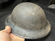 Load image into Gallery viewer, Original WW2 British Civil Defence Home Front Mk2 Brodie Helmet
