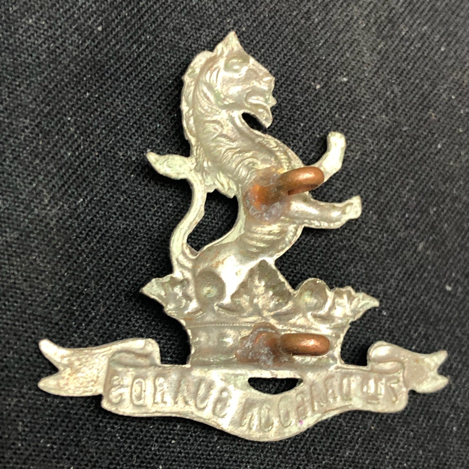Original WW2 British Army Cap Badge - 7th Dragoon Guards - The Militaria Shop