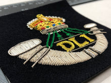 Load image into Gallery viewer, British Army Bullion Embroidered Blazer Badge - Durham Light Infantry
