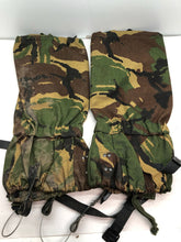 Load image into Gallery viewer, Genuine British Army DPM Camouflaged Gaiters - Size Standard
