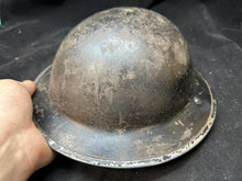 Load image into Gallery viewer, Original WW2 British Civil Defence Home Front Mk2 Brodie Helmet - Named
