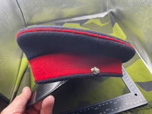Load image into Gallery viewer, Original British Army REME Peaked Cap - Size 56cm - The Militaria Shop
