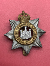 Load image into Gallery viewer, Original WW2 British Army Devonshire Regiment Cap Badge
