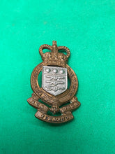 Load image into Gallery viewer, Genuine British Army Royal Army Ordnance Corps Queen&#39;s Crown Collar Badge
