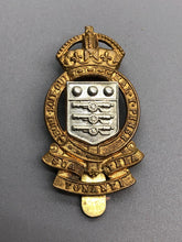 Load image into Gallery viewer, Original WW2 British Army RAOC Royal Army Ordnance Corps Cap Badge
