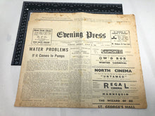 Load image into Gallery viewer, Original WW2 British Newspaper Channel Islands Occupation Guernsey - Aug 1940
