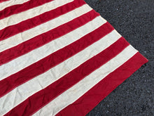 Load image into Gallery viewer, Original WW2 US Army 48 Stars &amp; Stripes Flag - 5ft x 3ft
