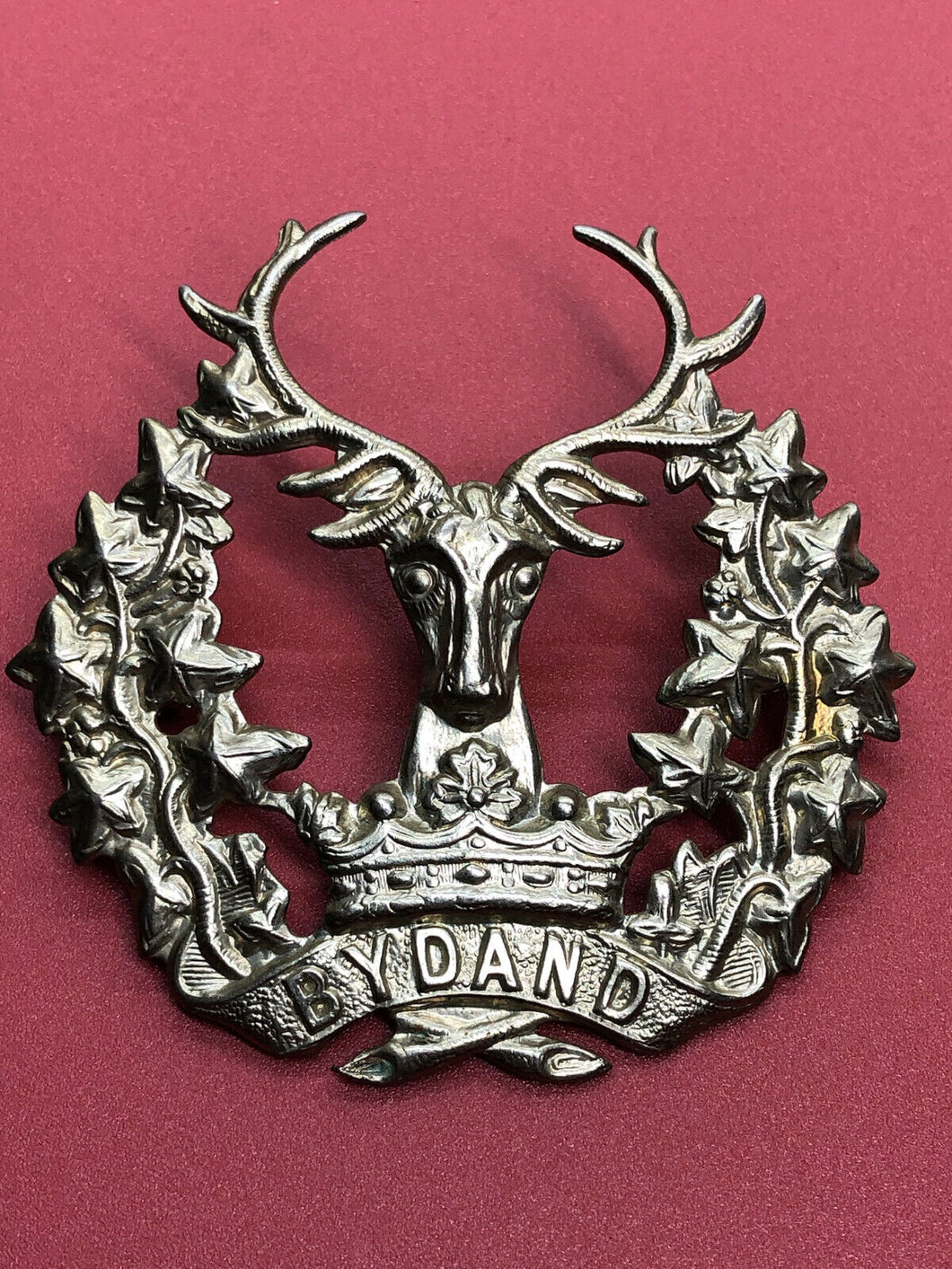 Genuine British Army Gordon Highlanders Cap Badge