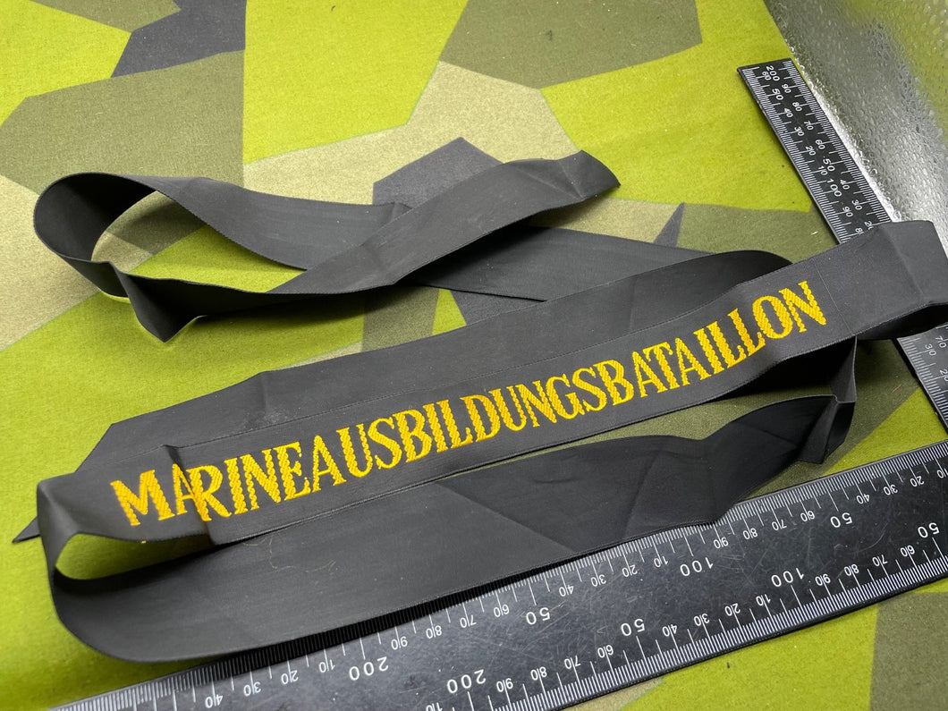 German Navy Cap Tally - Marineausbildungsbattalion - The Militaria Shop