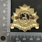 Genuine WW2 British Army Brass Cap Badge - Bedfordshire and Hertfordshire Regime - The Militaria Shop