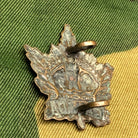 Original WW2 Canadian Army General Service Collar Badge - The Militaria Shop