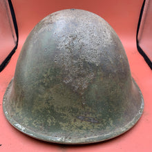 Charger l&#39;image dans la galerie, Original British / Canadian Army WW2 Soldiers Military Combat Mk3 Turtle Helmet
