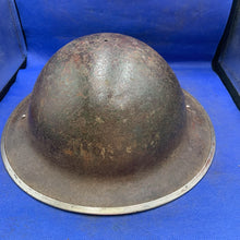 Load image into Gallery viewer, Original WW2 British Army Mk2 Brodie Combat Helmet
