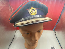 Lade das Bild in den Galerie-Viewer, Original British Army QC Royal Engineers High Ranking Officer&#39;s Braided Cap 56cm
