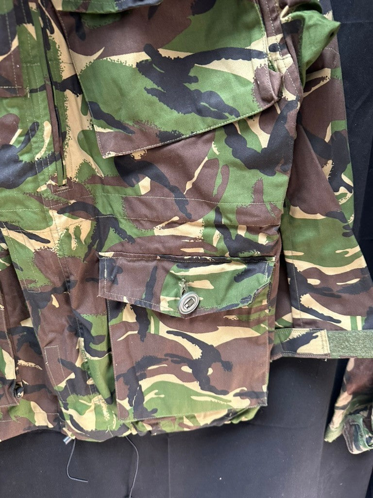 Genuine British Army DPM Camouflaged Combat Field Jacket - Size 160/88 - The Militaria Shop