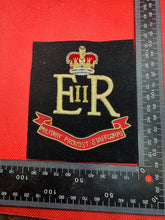 Load image into Gallery viewer, British Army Bullion Embroidered Blazer Badge - Military Provost Staff Corps
