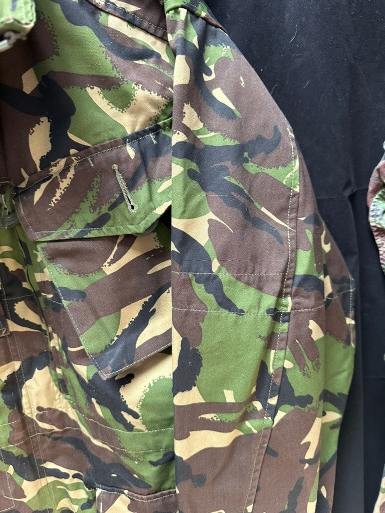 Genuine British Army DPM Camouflaged Combat Field Jacket - Size 160/104 - The Militaria Shop