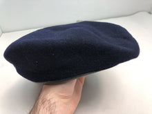 Load image into Gallery viewer, Genuine British Army Military Soldiers Beret Hat - Navy Blue - Size 60cm
