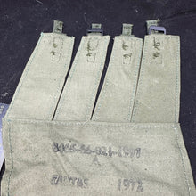 Charger l&#39;image dans la galerie, Original Australian Vietnam Era F1 Sterling SMG Mag Pouch New Old Stock Unissued
