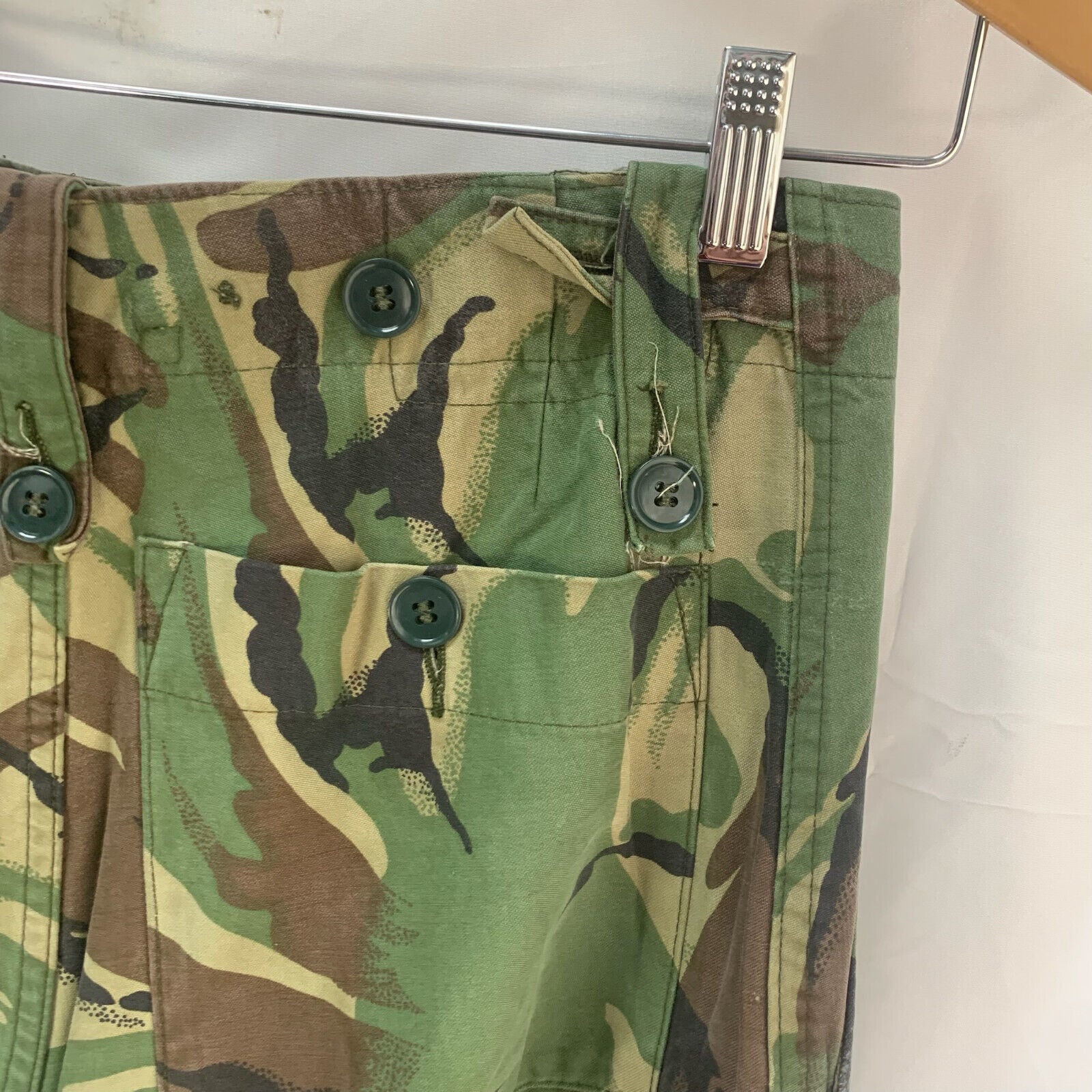 Genuine British Army 68 Pattern DPM Jungle Camouflaged Trousers - Size 30" Waist - The Militaria Shop