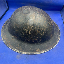 Load image into Gallery viewer, Original WW2 Mk2 British Army Brodie Combat Helmet
