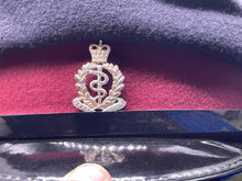 Load image into Gallery viewer, Original British Army - Royal Army Medical Corps Peaked Cap - Size 56cm - The Militaria Shop
