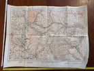 Original WW2 British Army GSGS Map of England & Wales - Kirkby Lonsdale & Hawes - The Militaria Shop