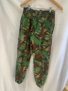 Genuine British Army 68 Pattern DPM Jungle Camouflaged Trousers - Size 28" Waist - The Militaria Shop