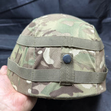 Load image into Gallery viewer, Original British Army Mk7 Combat Helmet with MTP Cover - Size Medium
