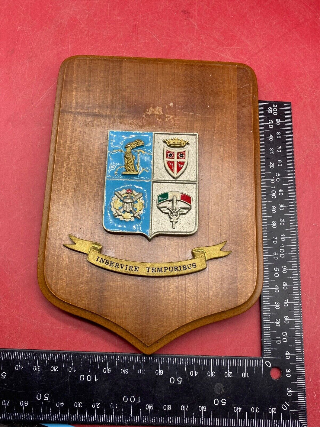 Original Italian Army - 5th Division Carabinieri Wall Plaque