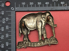 Load image into Gallery viewer, Original British Army 19th Hussars (Princess of Wales&#39;s Own) Cap Badge
