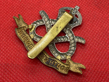 Load image into Gallery viewer, Original British Army WW1 / WW2 - South Staffordshire Regiment Cap Badge

