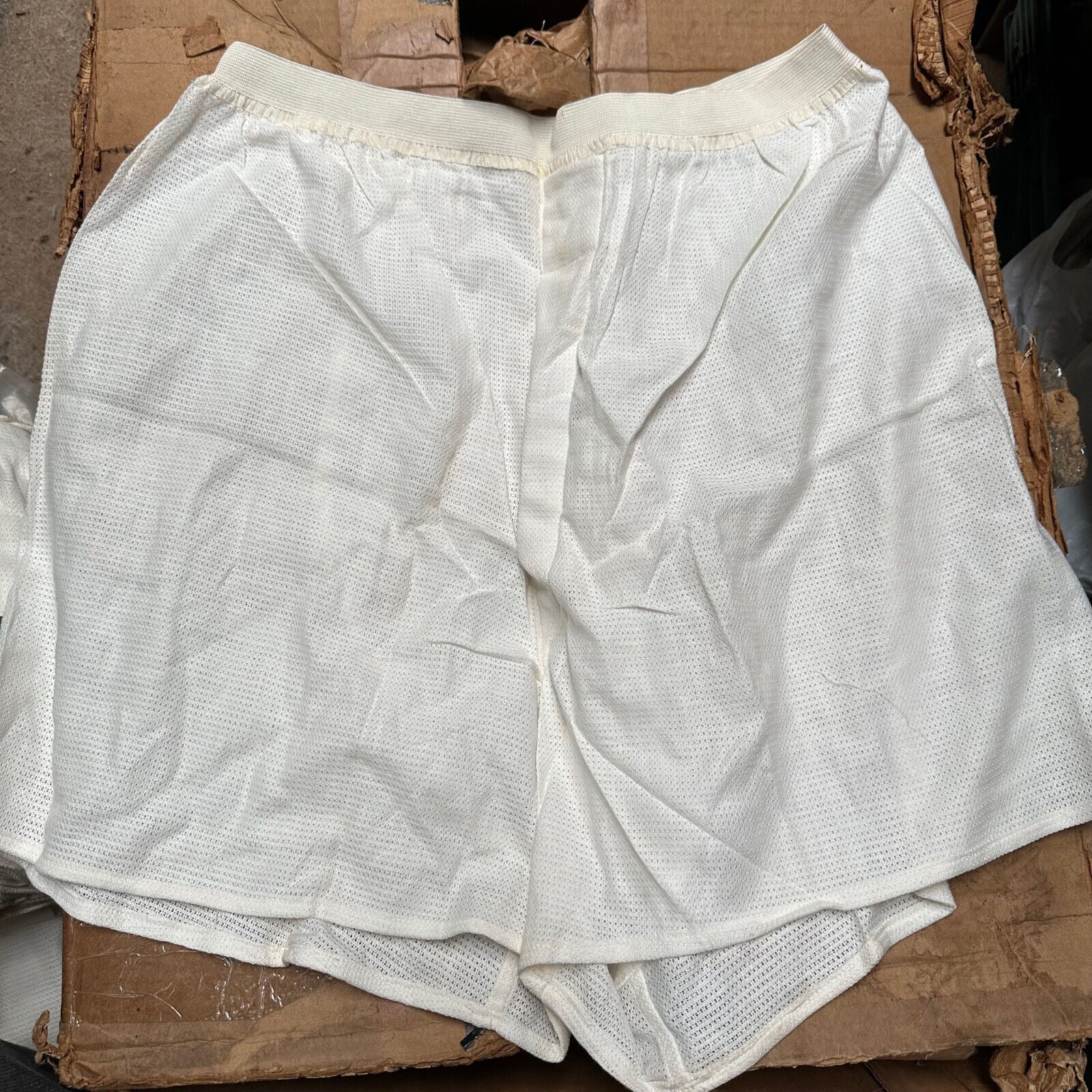 Original British Army Airtex Boxer Shorts - New Old Stock - WW2 Pattern - 38" W - The Militaria Shop