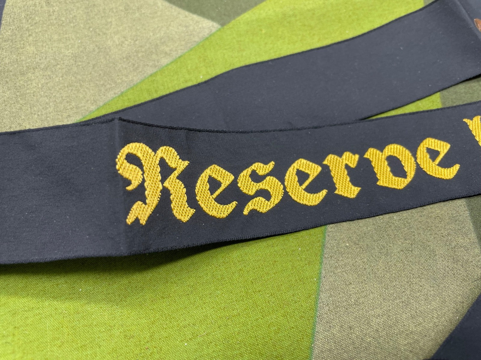 German Navy Cap Tally - Reserve Hat Rub - The Militaria Shop