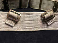 Load image into Gallery viewer, Original WW2 British Army 37 Pattern Combat Belt - 40&quot; Waist
